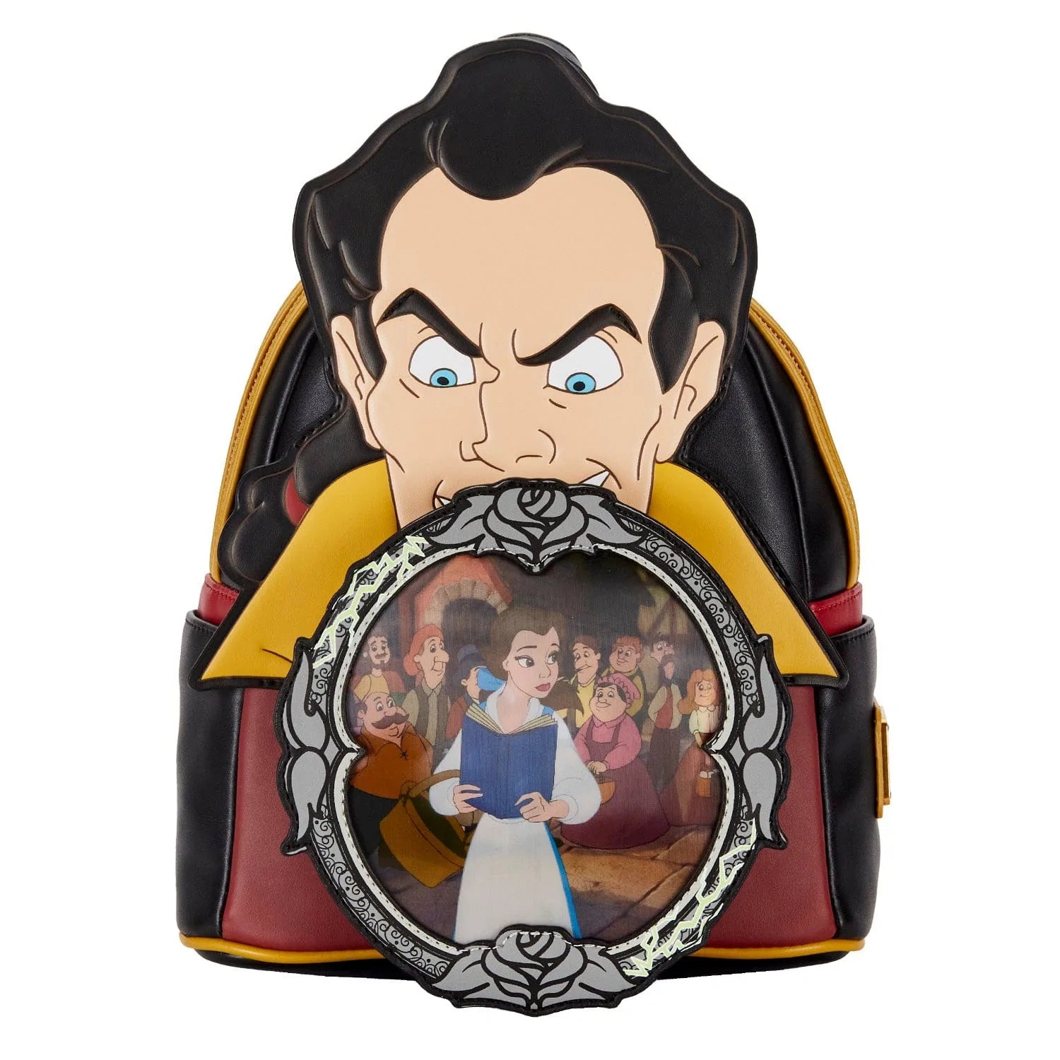 LOUNGEFLY DISNEY VILLAINS SCENE GASTON MINI NAHRBTNIK 671803403680