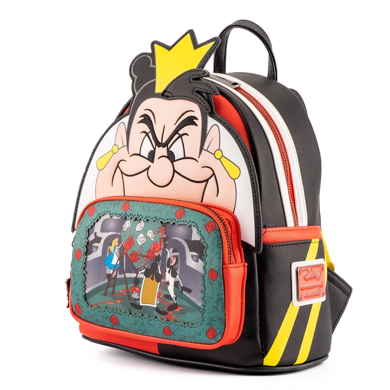 LOUNGEFLY DISNEY VILLAINS SCENE SERIES QUEEN OF HEARTS MINI NAHRBTNIK 671803400528
