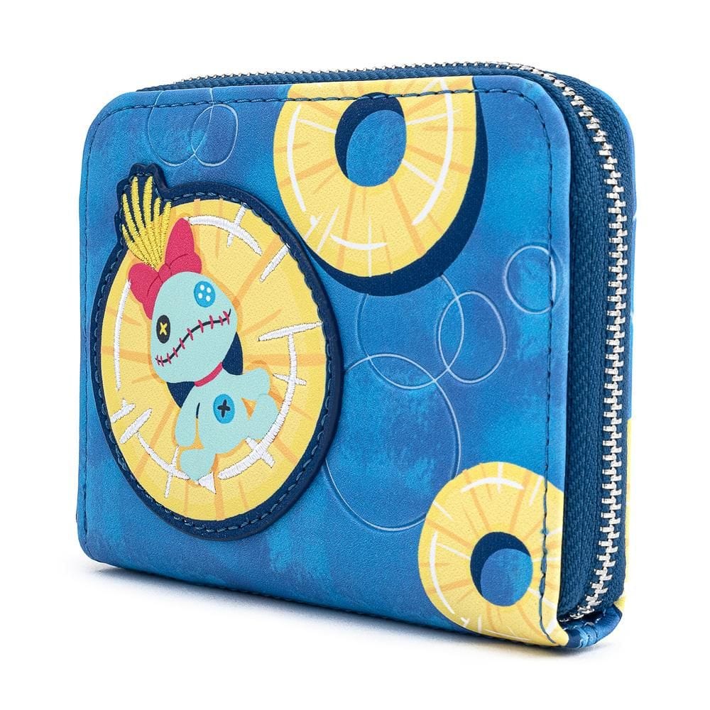 LOUNGEFLY LF DISNEY LILO AND STITCH PINNEAPPLE FLOATY SCRUMP DENARNICA 671803310971