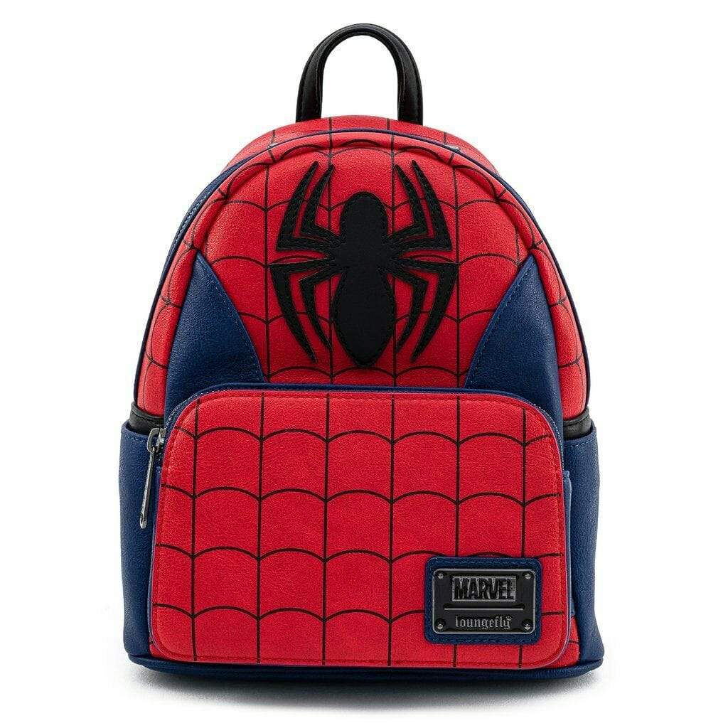 LOUNGEFLY LF MARVEL SPIDERMAN CLASSIC COSPLAY MINI NAHRBTNIK 671803311053