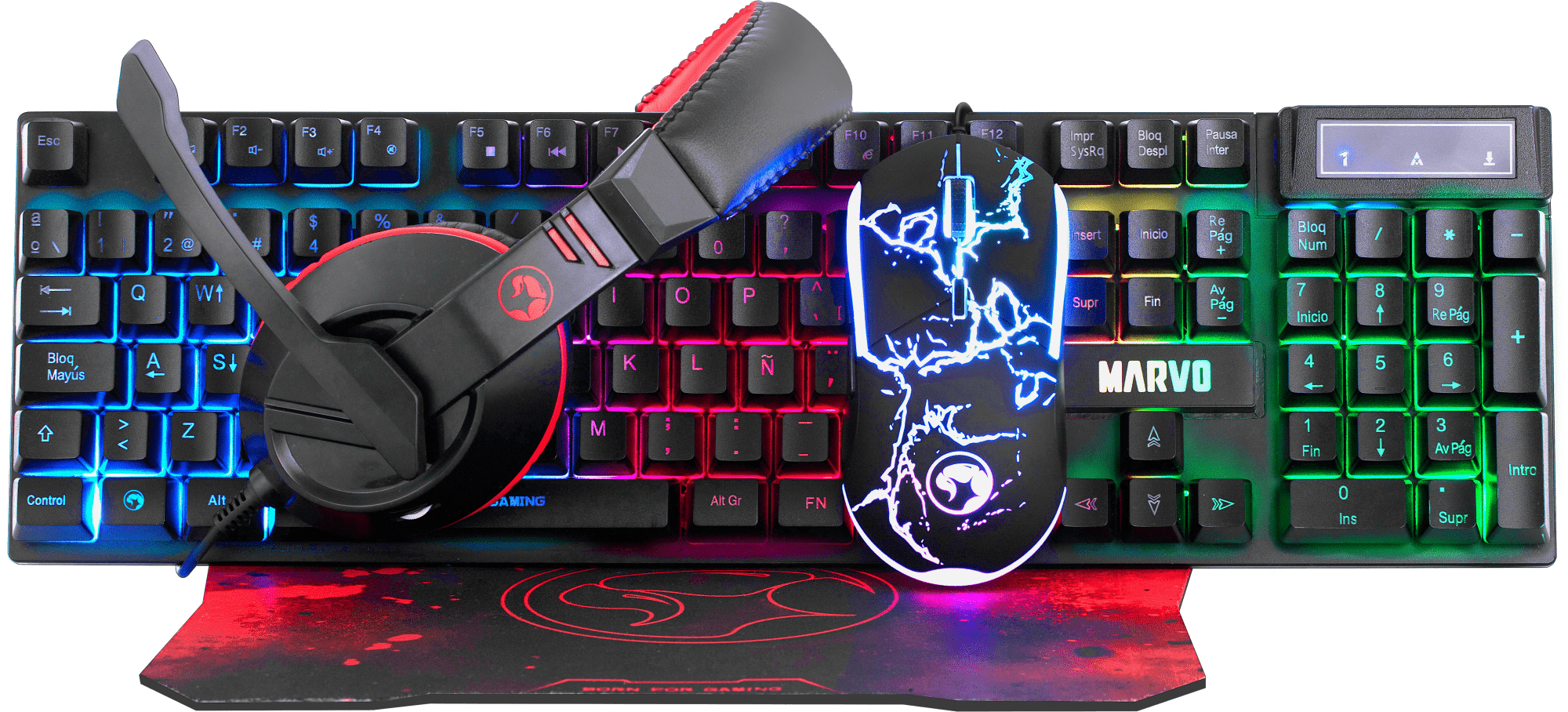 MARVO CM409 COMBO SET (4in1) SLO/HR LAYOUT 6932391925355