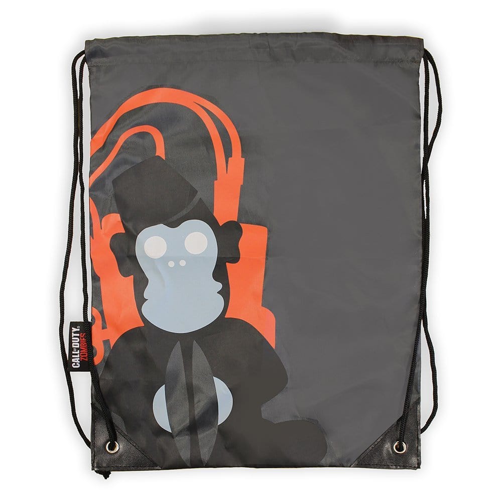 MERCHENDISE OFFICIAL CALL OF DUTY MONKEY BOMB DRAWSTRING BAG NUMSKULL 747180371574