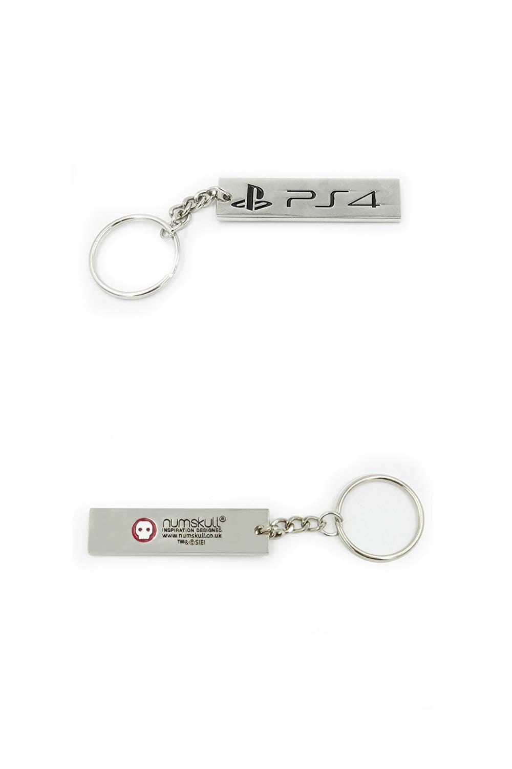 MERCHENDISE OFFICIAL PLAYSTATION 4 LOGO KEYCHAIN NUMSKULL 5060576841624