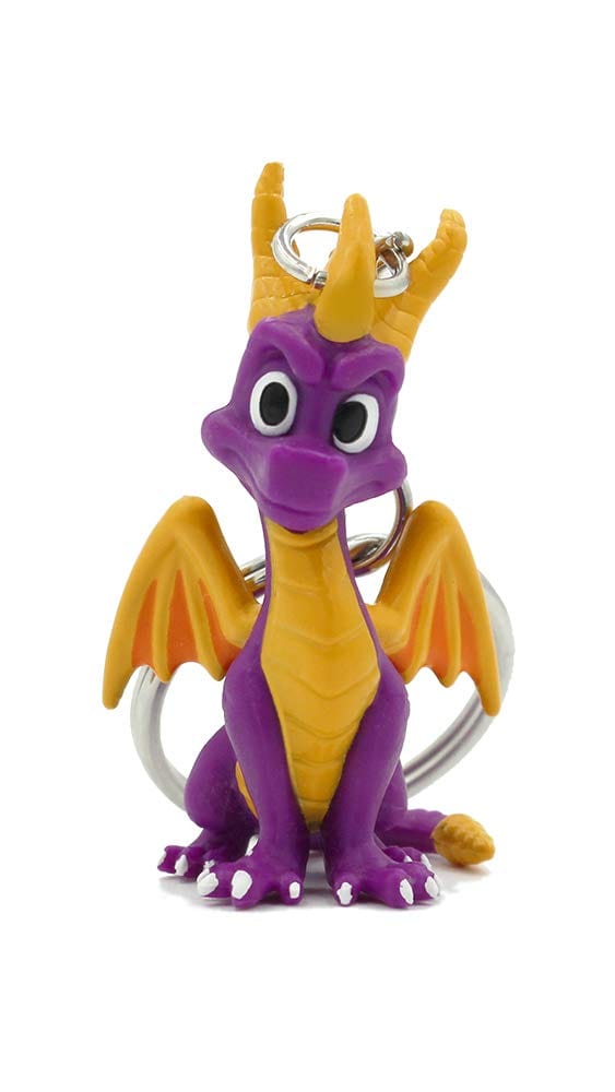 MERCHENDISE OFFICIAL SPYRO THE DRAGON 3D KEYRING NUMSKULL 5060576842812