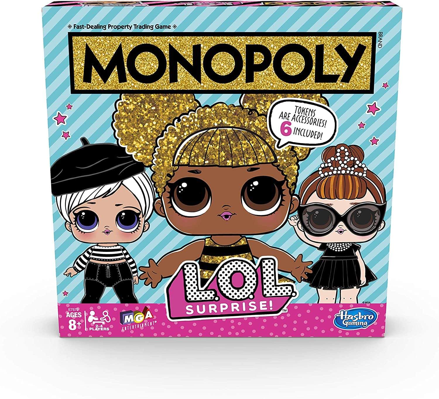 NAMIZNA DRUŽABNA IGRA MONOPOLY - L.O.L. SURPRISE 5010993633289