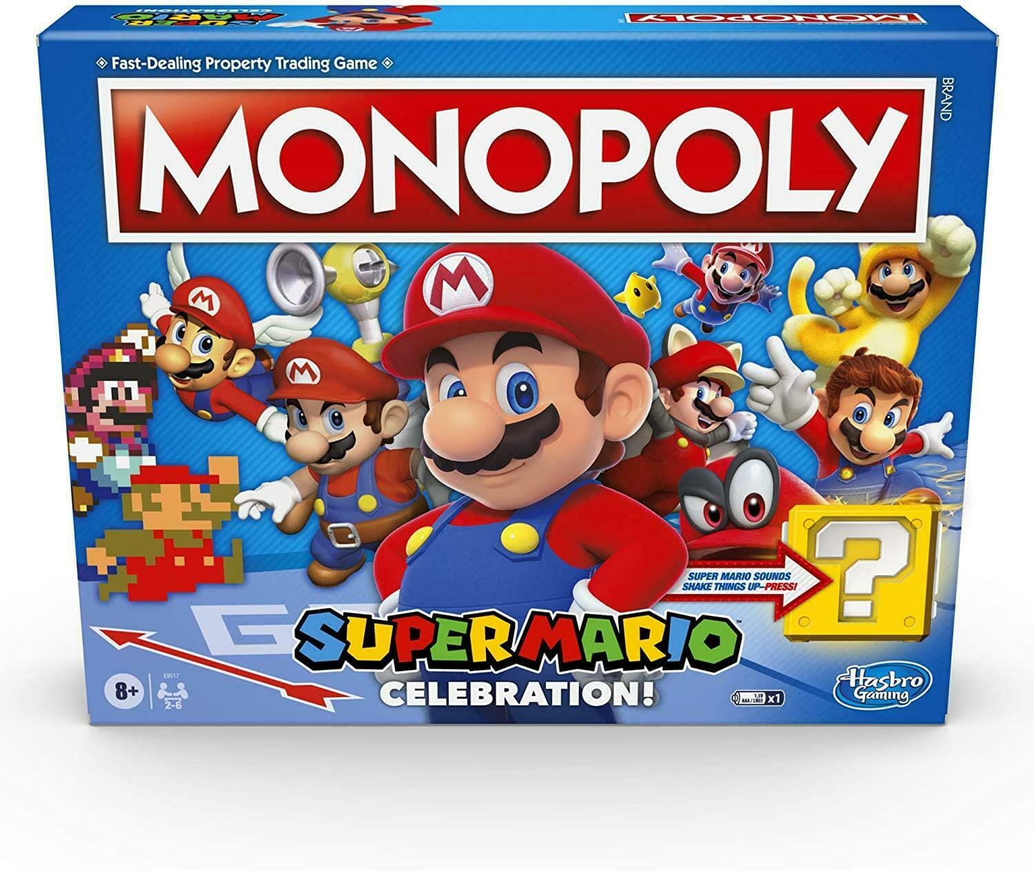 NAMIZNA DRUŽABNA IGRA MONOPOLY SUPER MARIO CELEBRATION 5010993720811