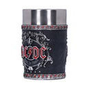 NEMESIS NOW ACDC BACK IN BLACK SHOT GLASS 8.5CM KOZARČEK ZA ŽGANJE 801269143022