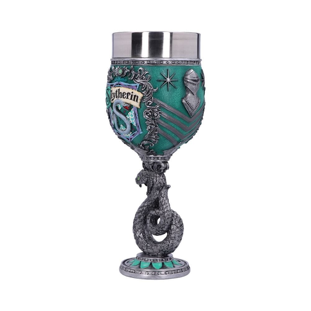 NEMESIS NOW HARRY POTTER SLYTHERIN COLLECTABLE GOBLET 19.5CM KELIH 801269143220