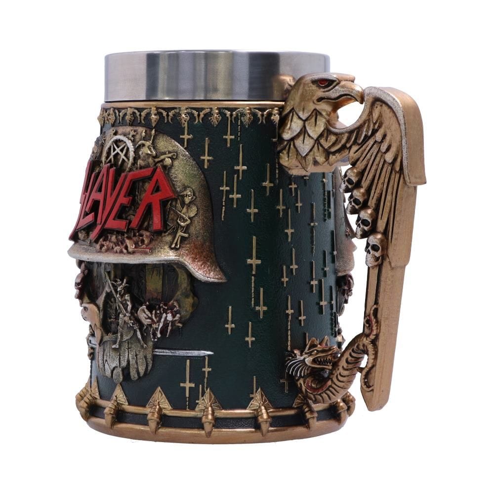 NEMESIS NOW SLAYER SKULL TANKARD 16.5CM VRČ 801269143138