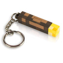 OBESEK ZA KLUČE JINX MINECRAFT 3D LIGHT-UP TORCH - MULTICOLOR 889343085925