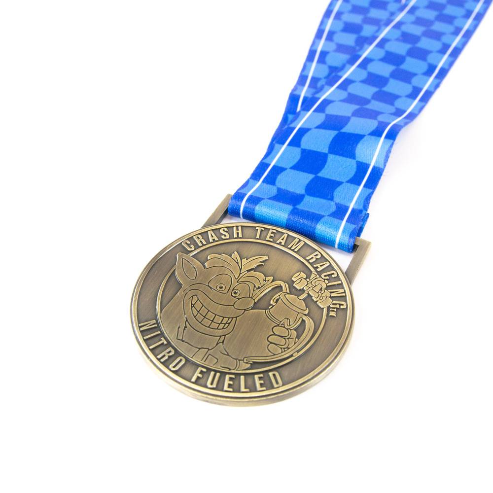 Official Crash Team Racing Nitro-Fueled Commemorative Medal 5056280406877