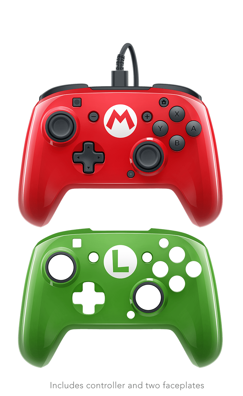 PDP SWITCH ŽIČNI KONTROLER DELUXE PRO FACEOFF SUPER MARIO 708056061999