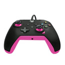 PDP XBOX WIRED CONTROLLER BLACK - FUSE (PINK) 708056069117
