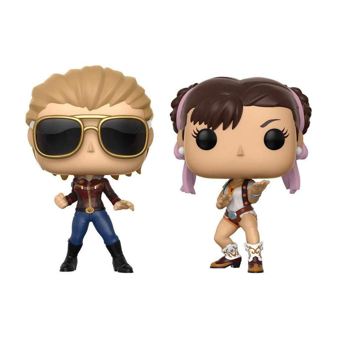 POP! Figura 2-PACK: CAPCOM VS. MARVEL: CAPTAIN MARVEL VS CHUN-LI 889698227674