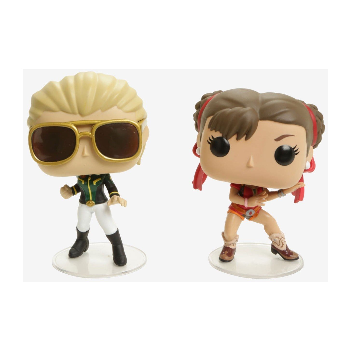 POP! Figura 2-PACK: CAPCOM VS. MARVEL: CAPTAIN MARVEL VS CHUN-LI (PLAYER 2) 889698239783