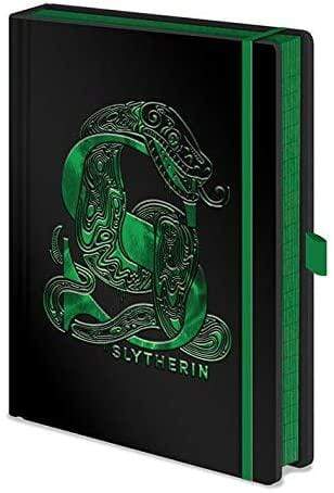 Pyramid HARRY POTTER (SLYTHERIN FOIL) PREMIUM BELEŽNICA A5 5051265726964