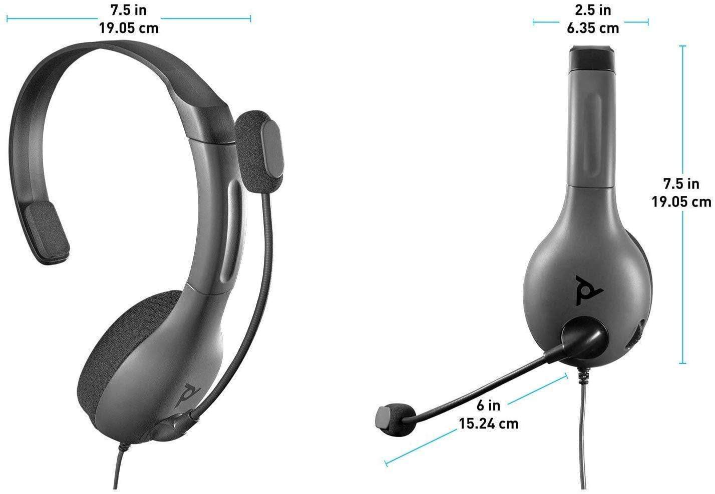 Slušalke PDP Xbox One CHAT HEADSET LVL30 črne 708056065430