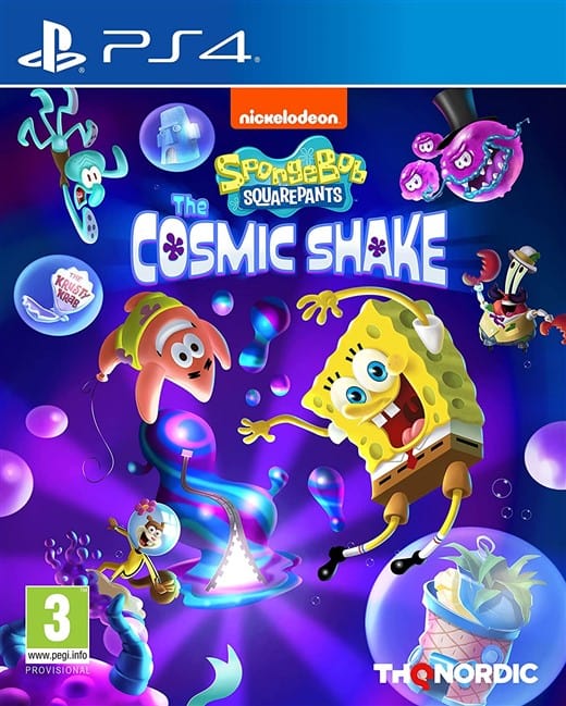 Spongebob Squarepants: The Cosmic Shake (Playstation 4) 9120080077622
