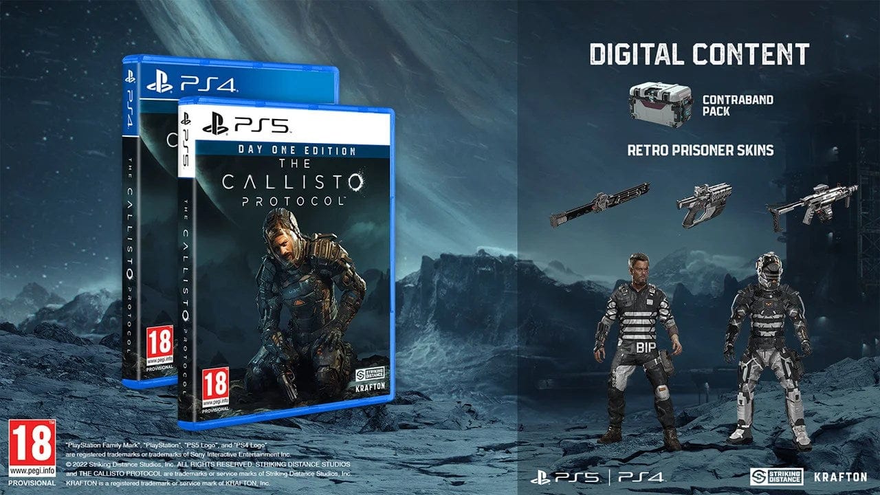 The Callisto Protocol - Day One Edition (Playstation 4) 811949034342