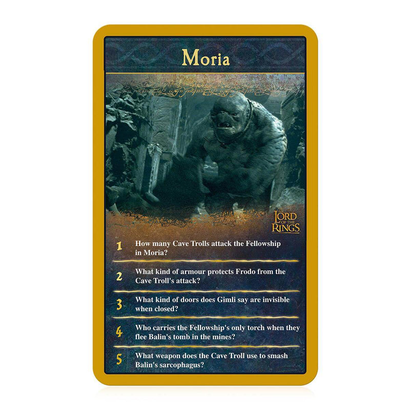 TOP TRUMPS - QUIZ - LORD OF THE RINGS NAMIZNA IGRA 5036905039659