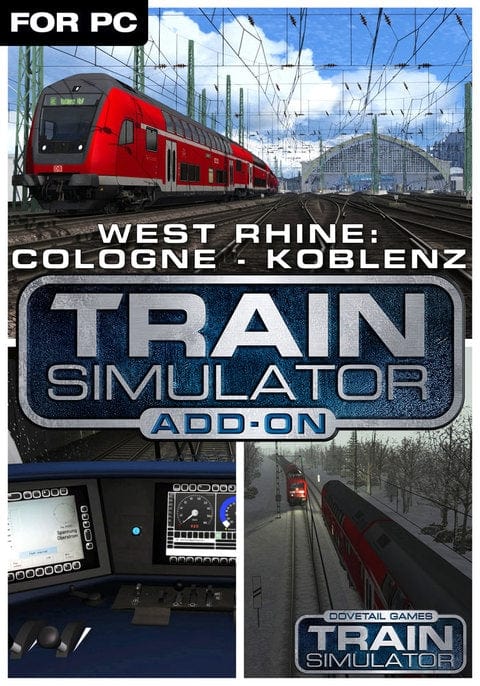Train Simulator: West Rhine: Köln - Koblenz Route Add-On (PC) cf0c41e2-cd44-47c2-a5a8-3f33a44930fd