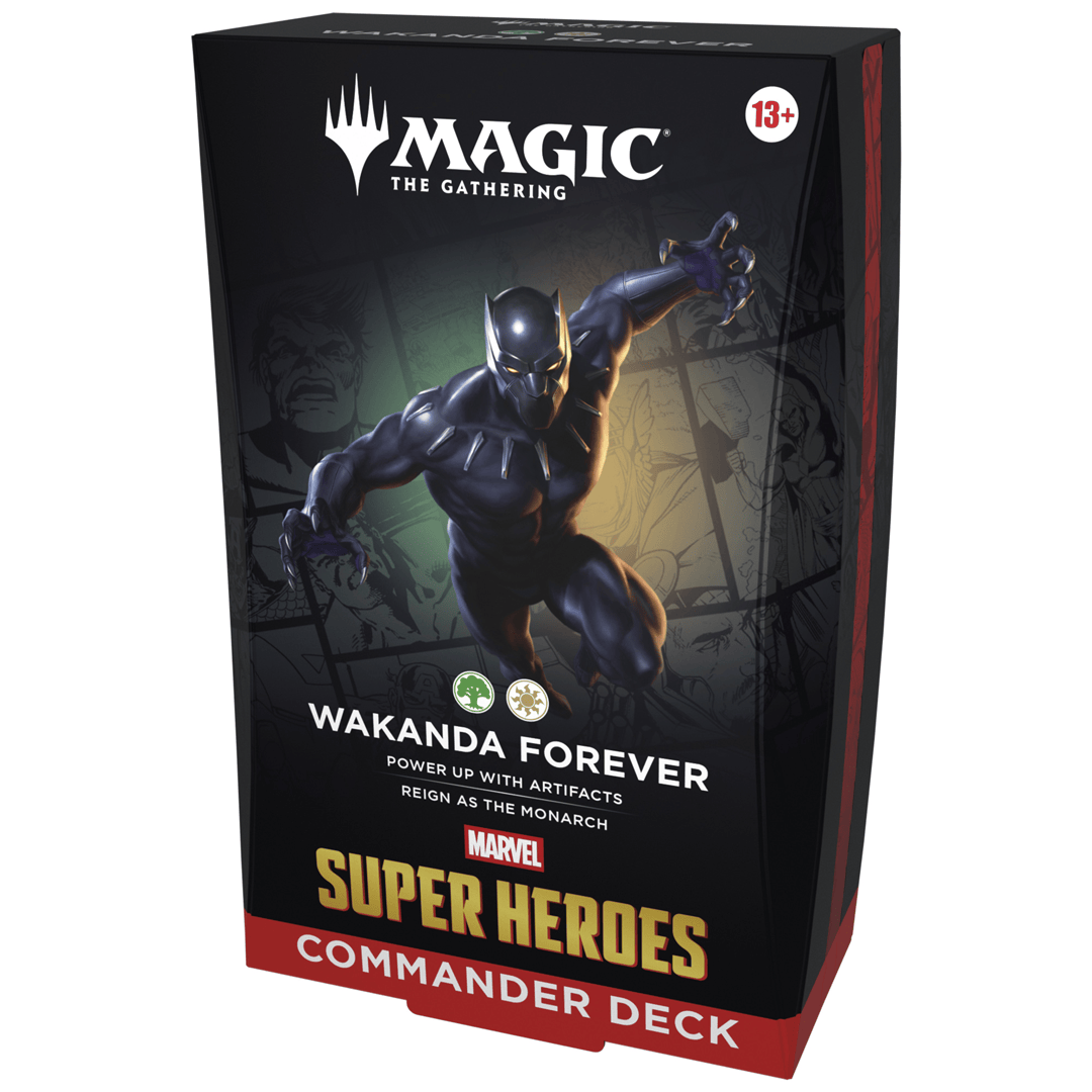 Magic: The Gathering: Marvel Super Heroes – Commander Deck Display (4 Decks)