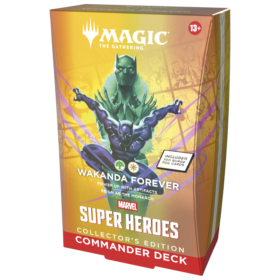 Magic: The Gathering: Marvel Super Heroes – Collector Deck Display (4 Decks)
