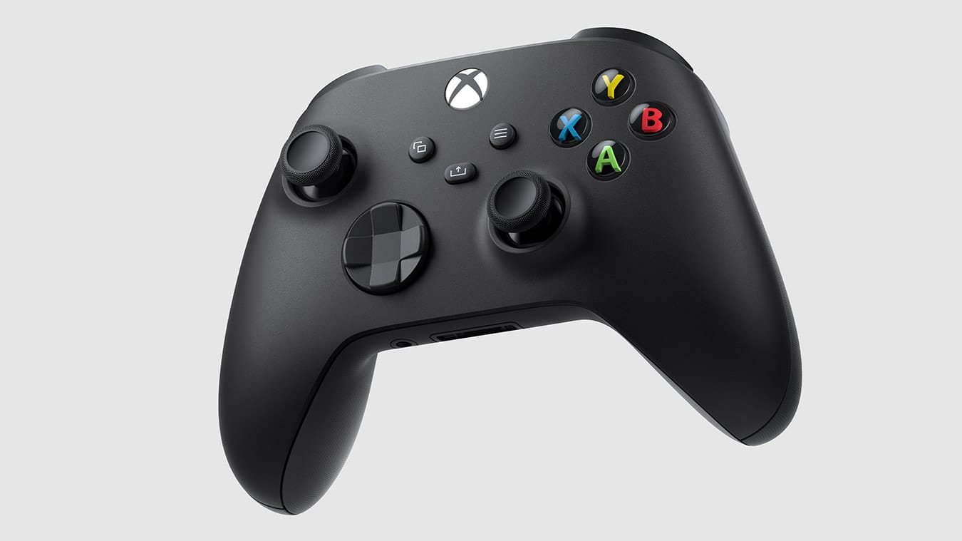 MICROSOFT XBOX BREZŽIČNI KONTROLER - CARBON BLACK - POŠKODOVANA EMBALAŽA