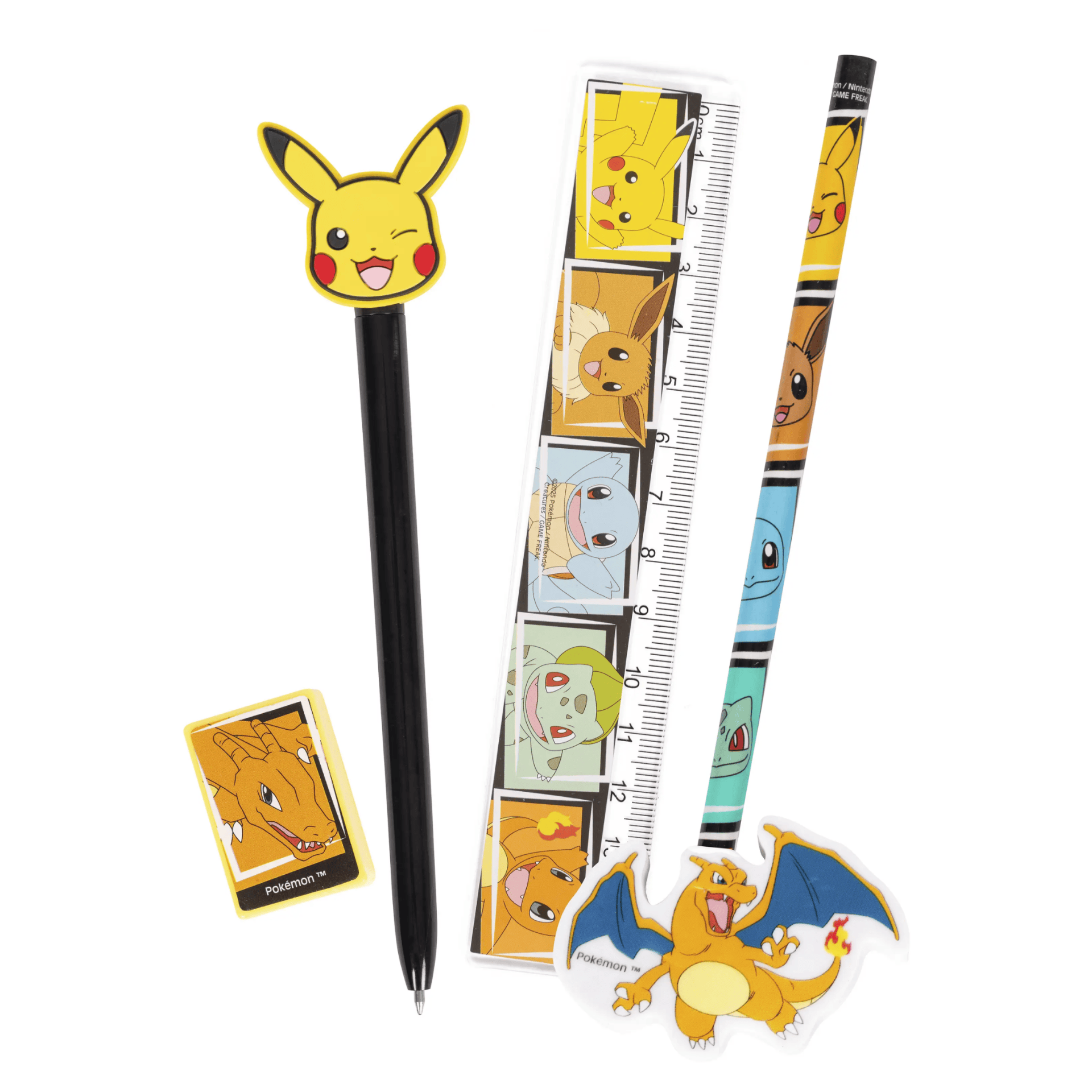 POKEMON - STATIONERY 5-delni pisalni set