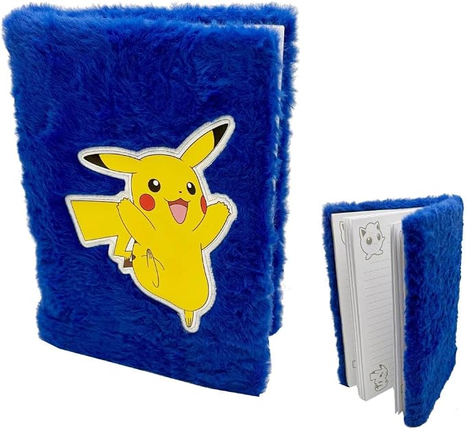 POKEMON - PIKACHU PLUSH beležka A5 temno modra