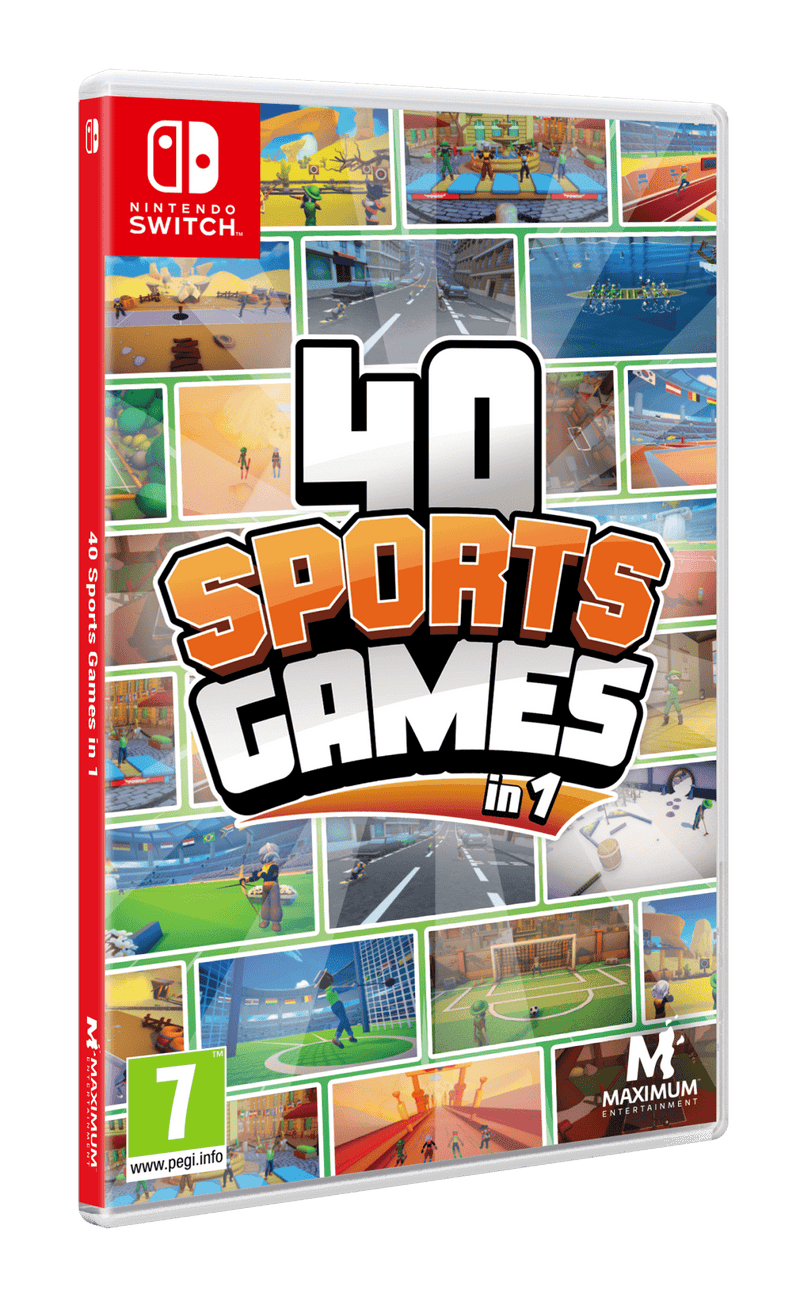 40 Sports Games In 1 (Nintendo Switch) 3700664532929