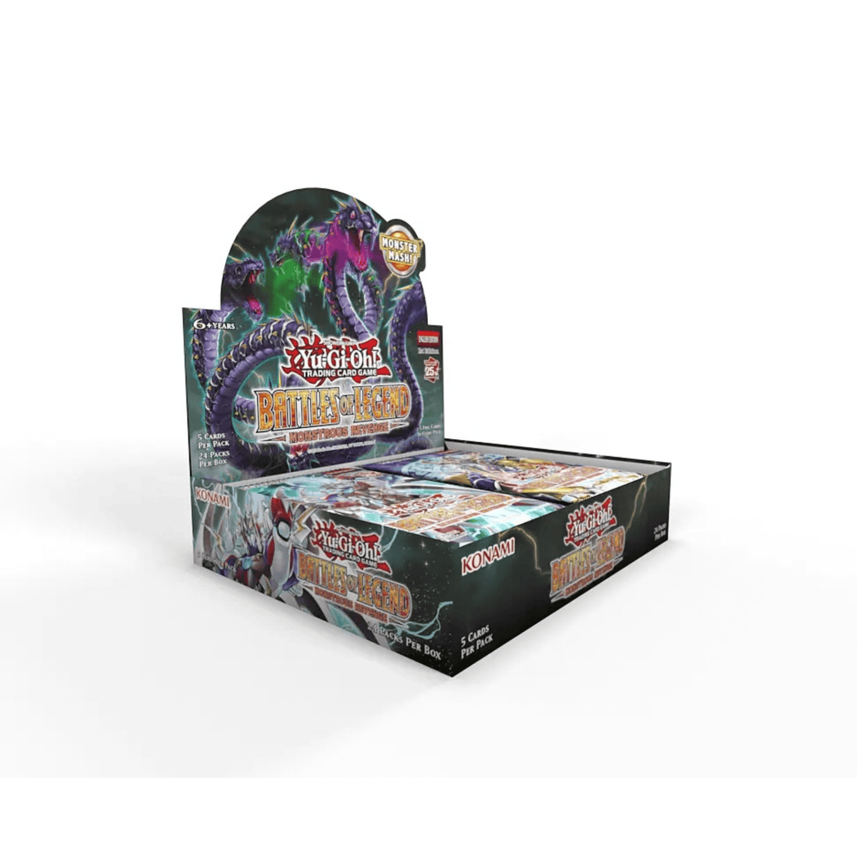 YU-GI-OH! TCG: BATTLES OF LEGEND: MONSTROUS REVENGE - BOOSTER DISPLAY (24 paketkov)