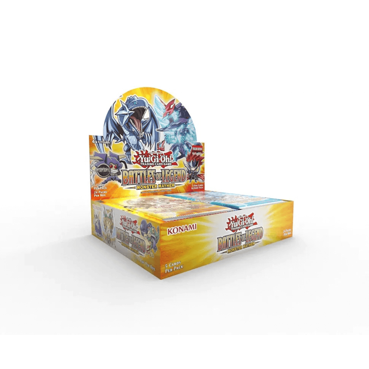 YU-GI-OH! TCG: BATTLES OF LEGEND: MONSTER MAYHEM - BOOSTER DISPLAY (24 paketkov)