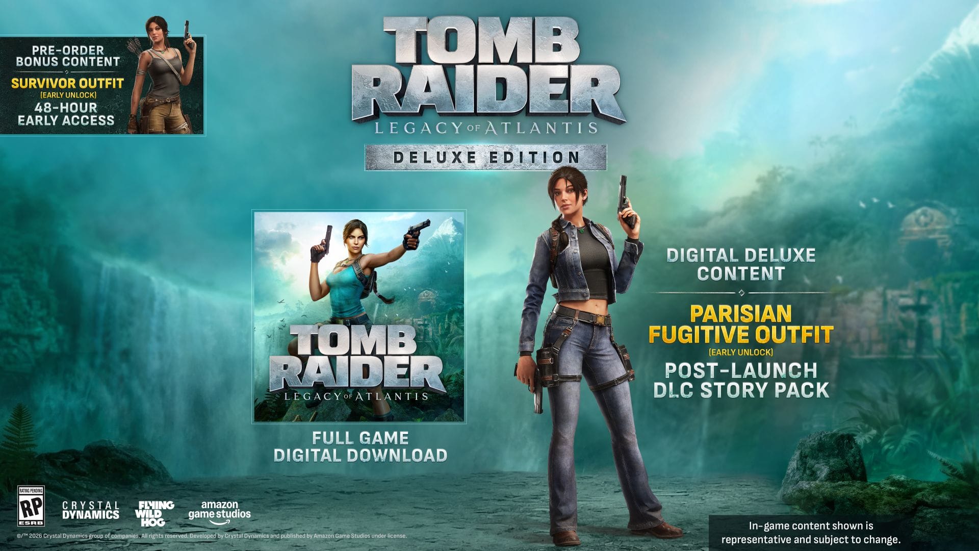 Tomb Raider: Legacy Of Atlantis - Deluxe Edition (Playstation 5)