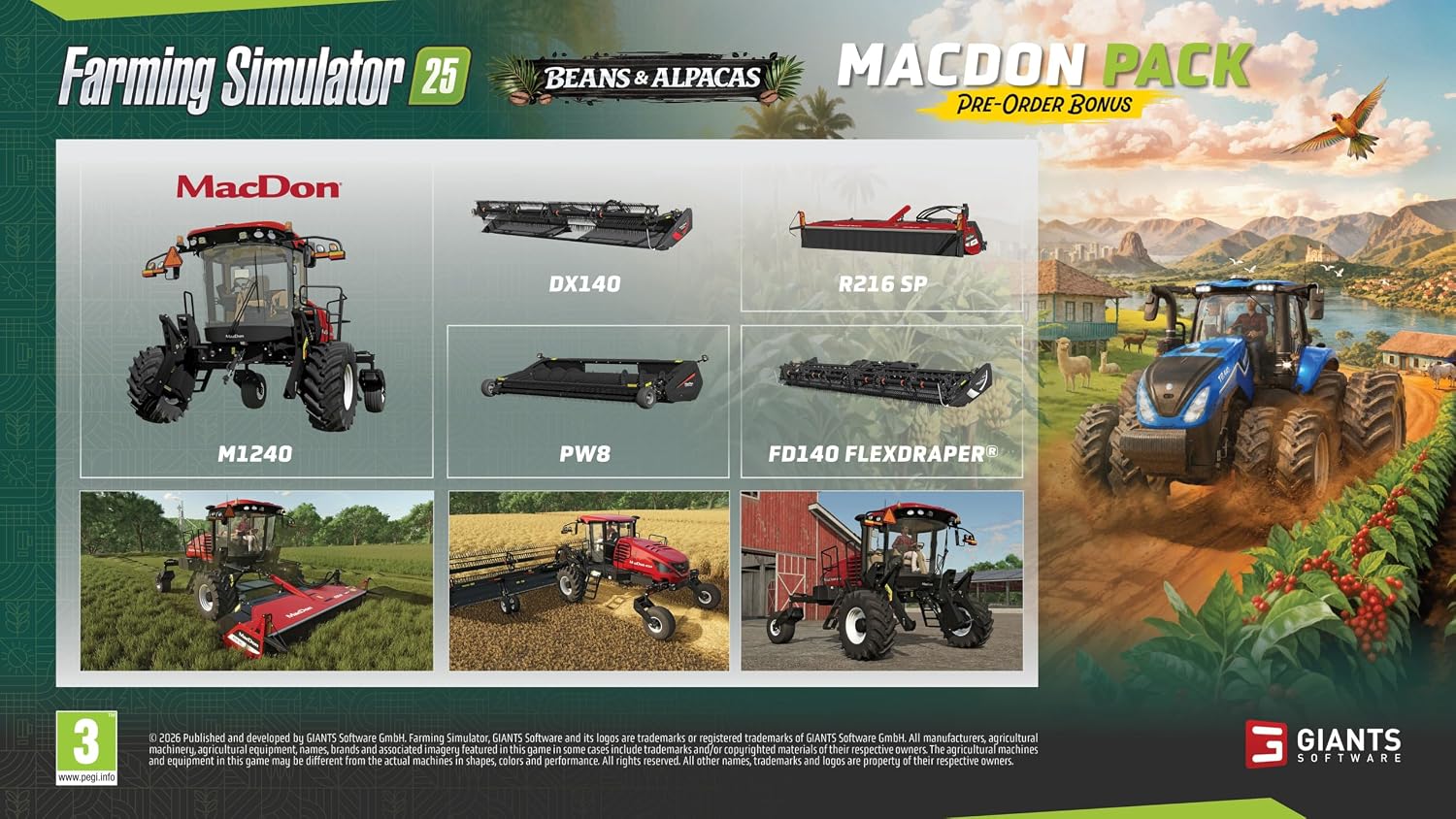 Farming Simulator 25 - Beans & Alpacas Edition (PC)