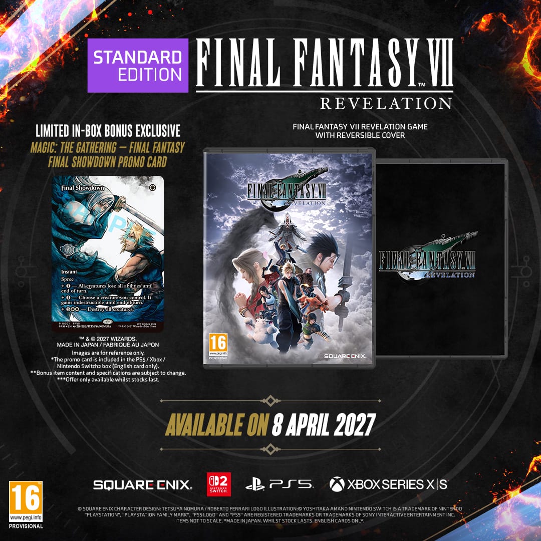 FINAL FANTASY VII REVELATION (Includes Exclusive Magic: The Gathering—FINAL FANTASY Promo Card) (Playstation 5)