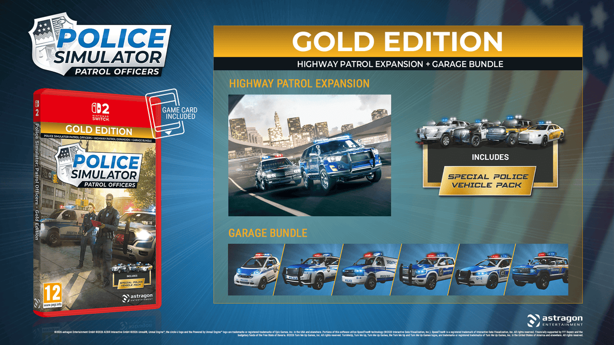 Police Simulator: Patrol Officers - Gold Edition (Nintendo Switch 2)