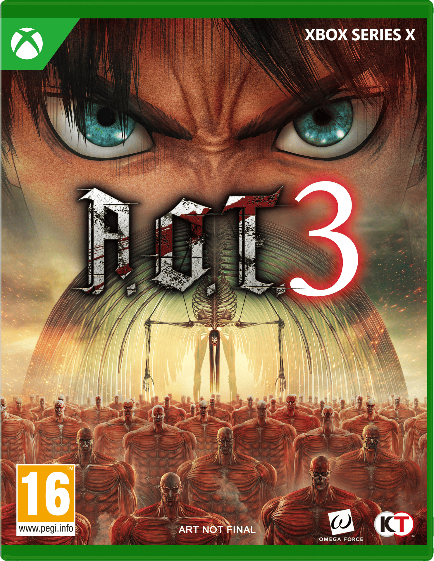 Attack On Titan 3 (XBOX Series X)