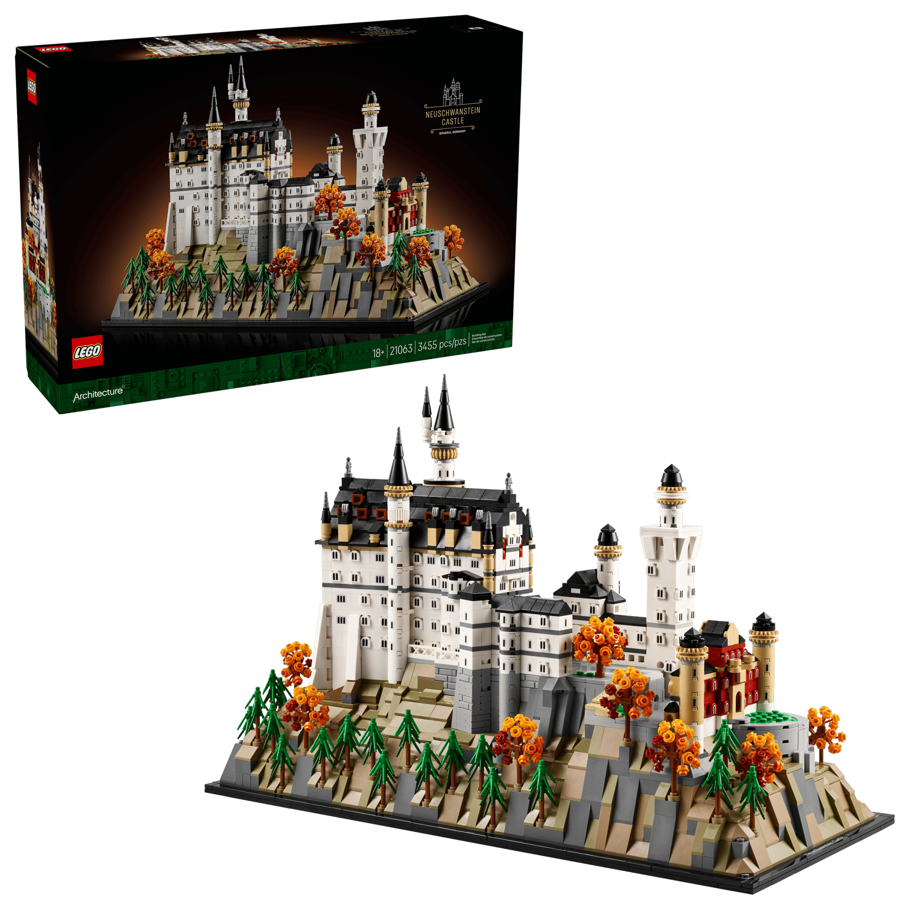 LEGO ARCHITECTURE - NEUSCHWANSTEIN CASTLE #21063