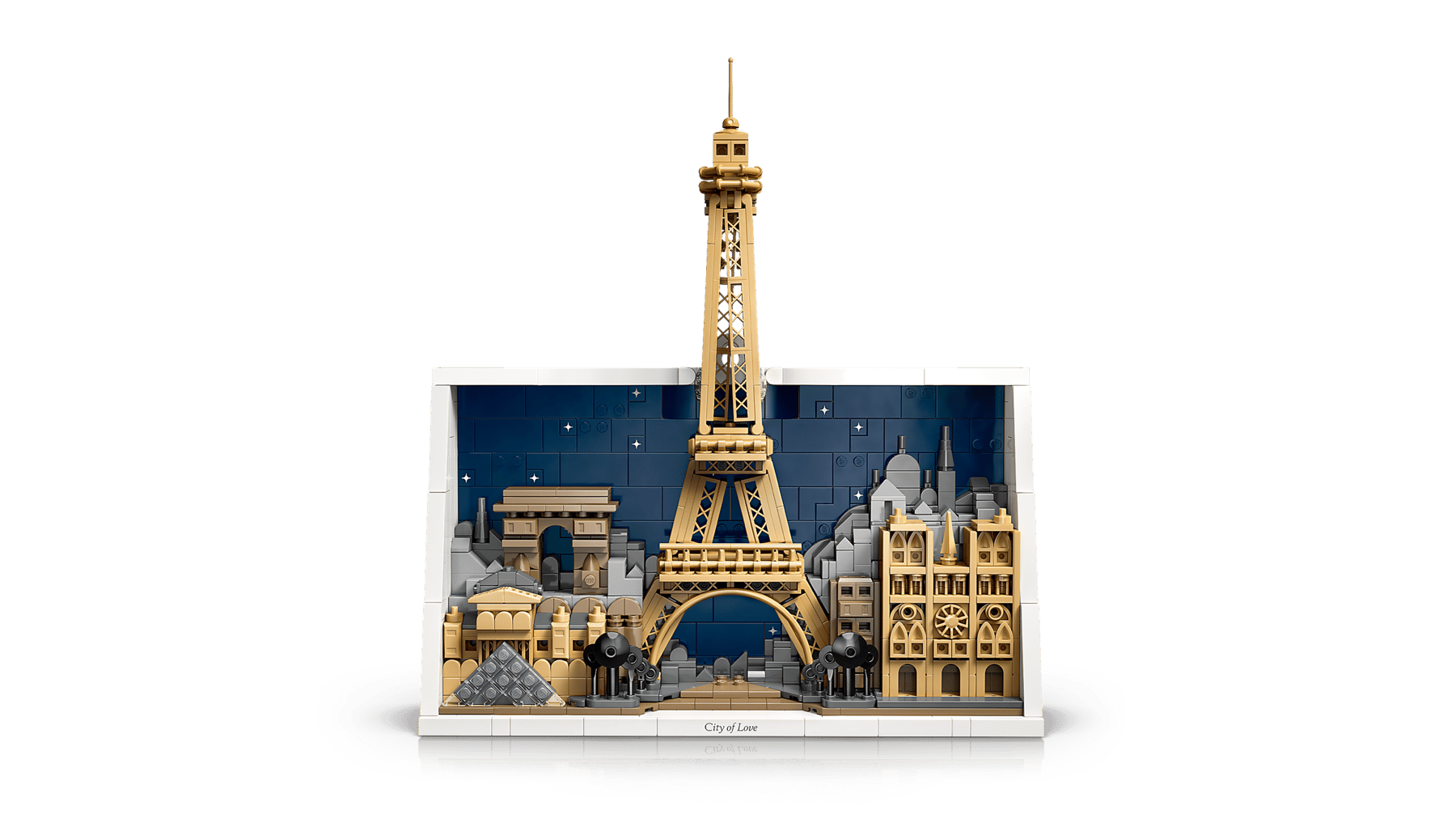 LEGO ARCHITECTURE - PARIS - CITY OF LOVE #21064