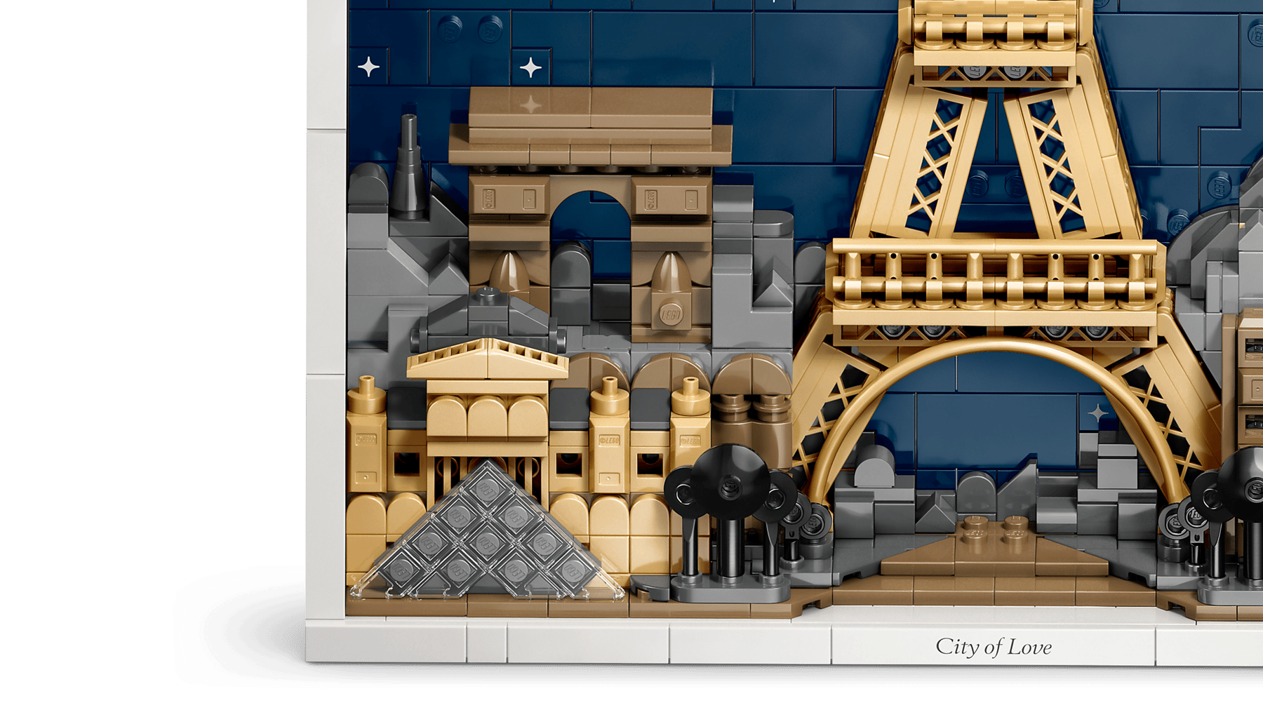 LEGO ARCHITECTURE - PARIS - CITY OF LOVE #21064