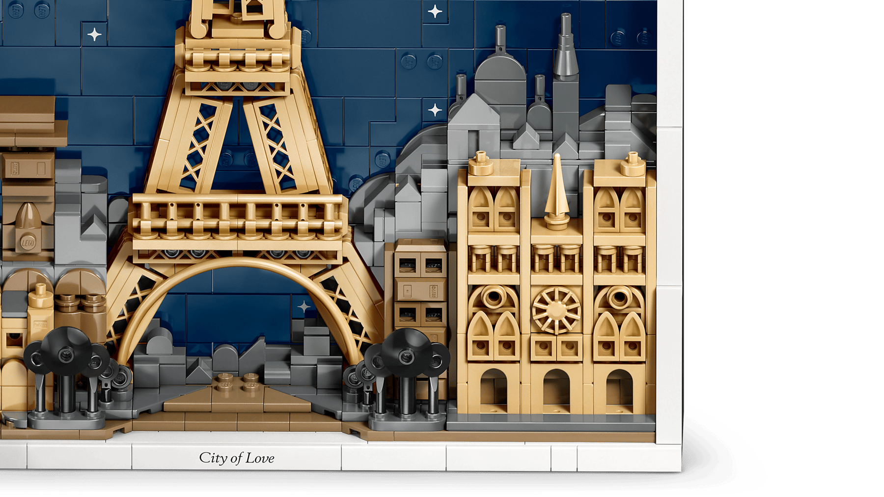 LEGO ARCHITECTURE - PARIS - CITY OF LOVE #21064