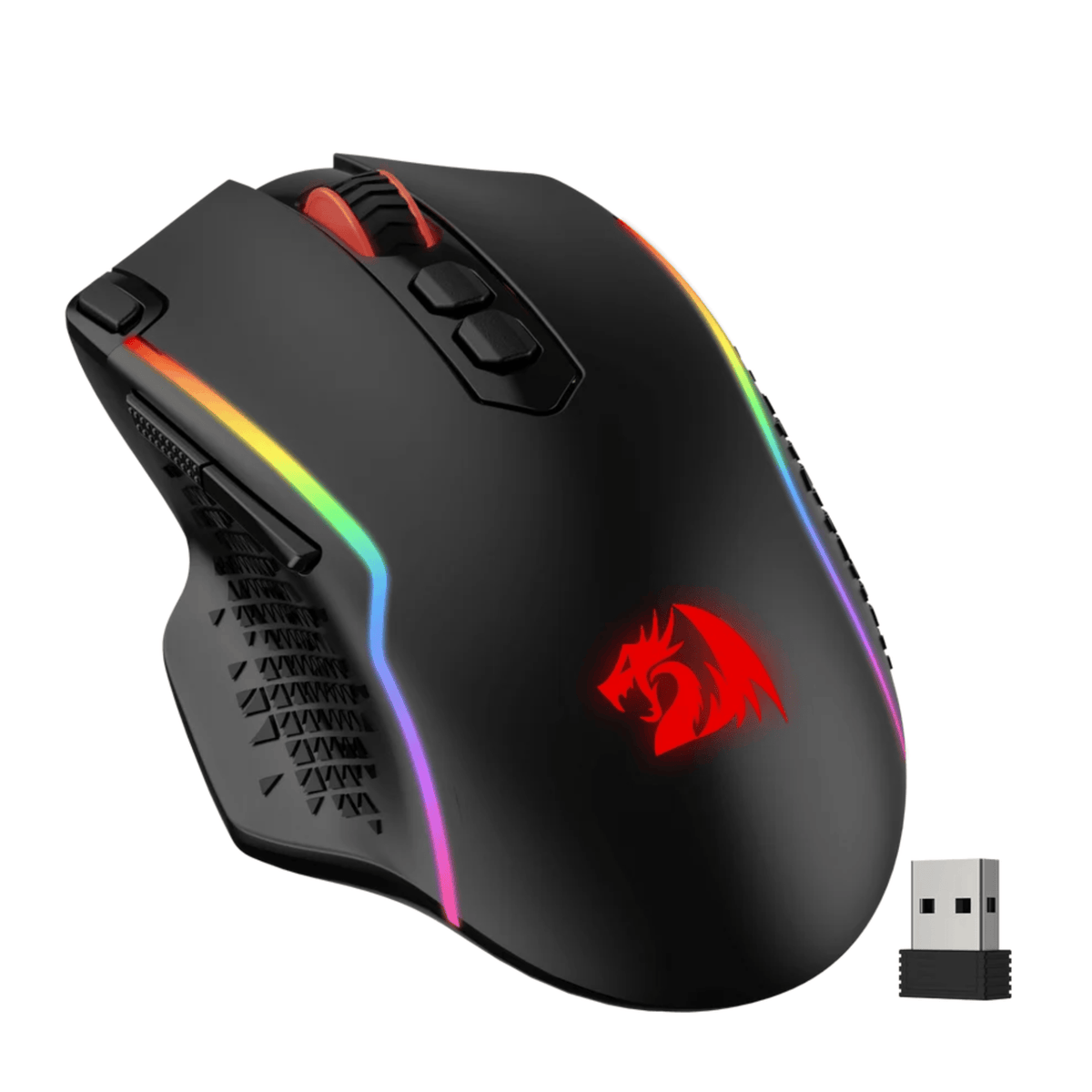 REDRAGON TAIPAN MAX M810 RGB ŽIČNA/2.4G/BT MIŠKA - ČRNA