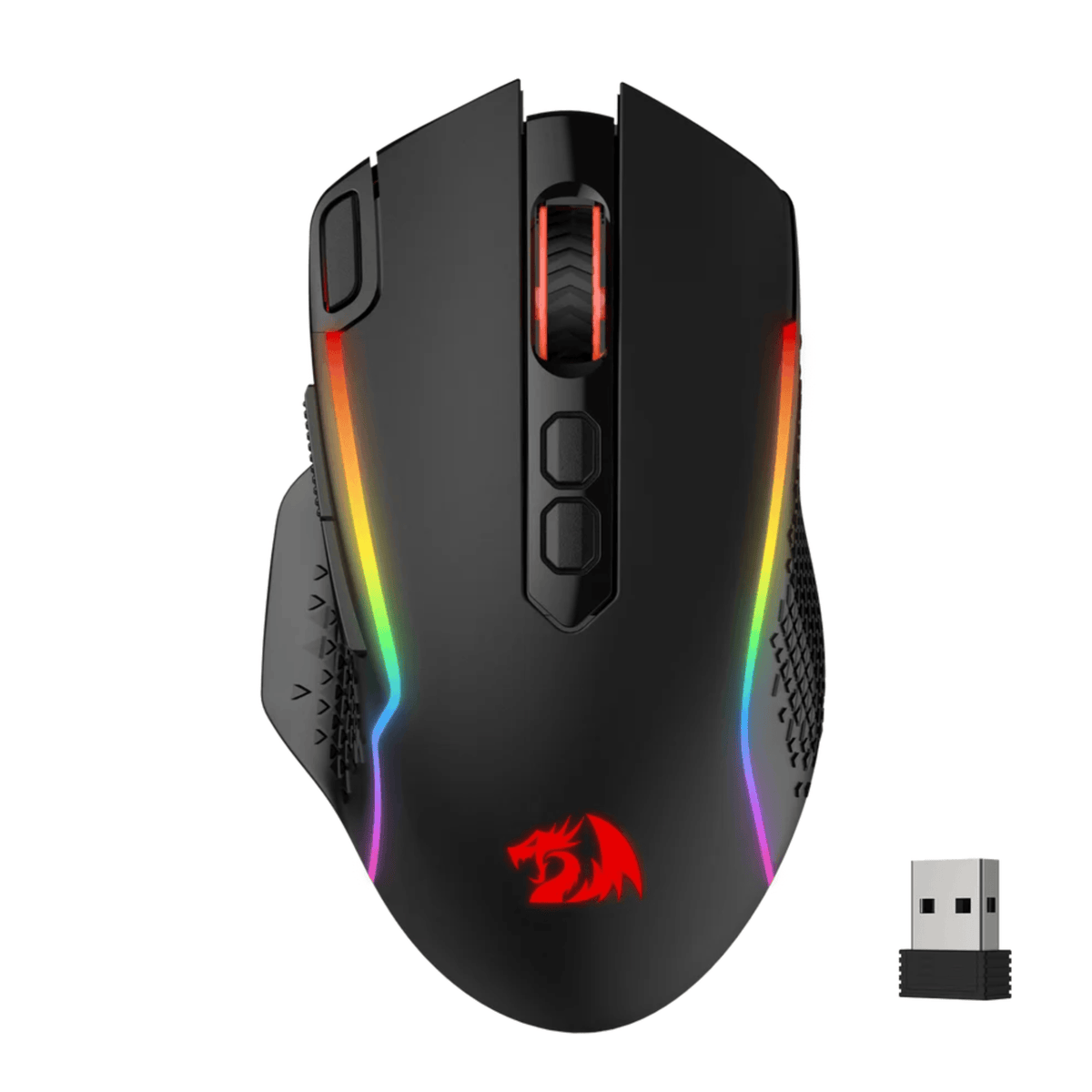 REDRAGON TAIPAN MAX M810 RGB ŽIČNA/2.4G/BT MIŠKA - ČRNA