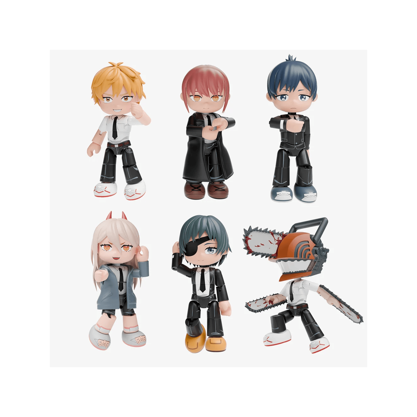PUREMIND: CHAINSAW MAN - FLEXI FIGS DEMON HUNTER SQUAD (ASSORTED)