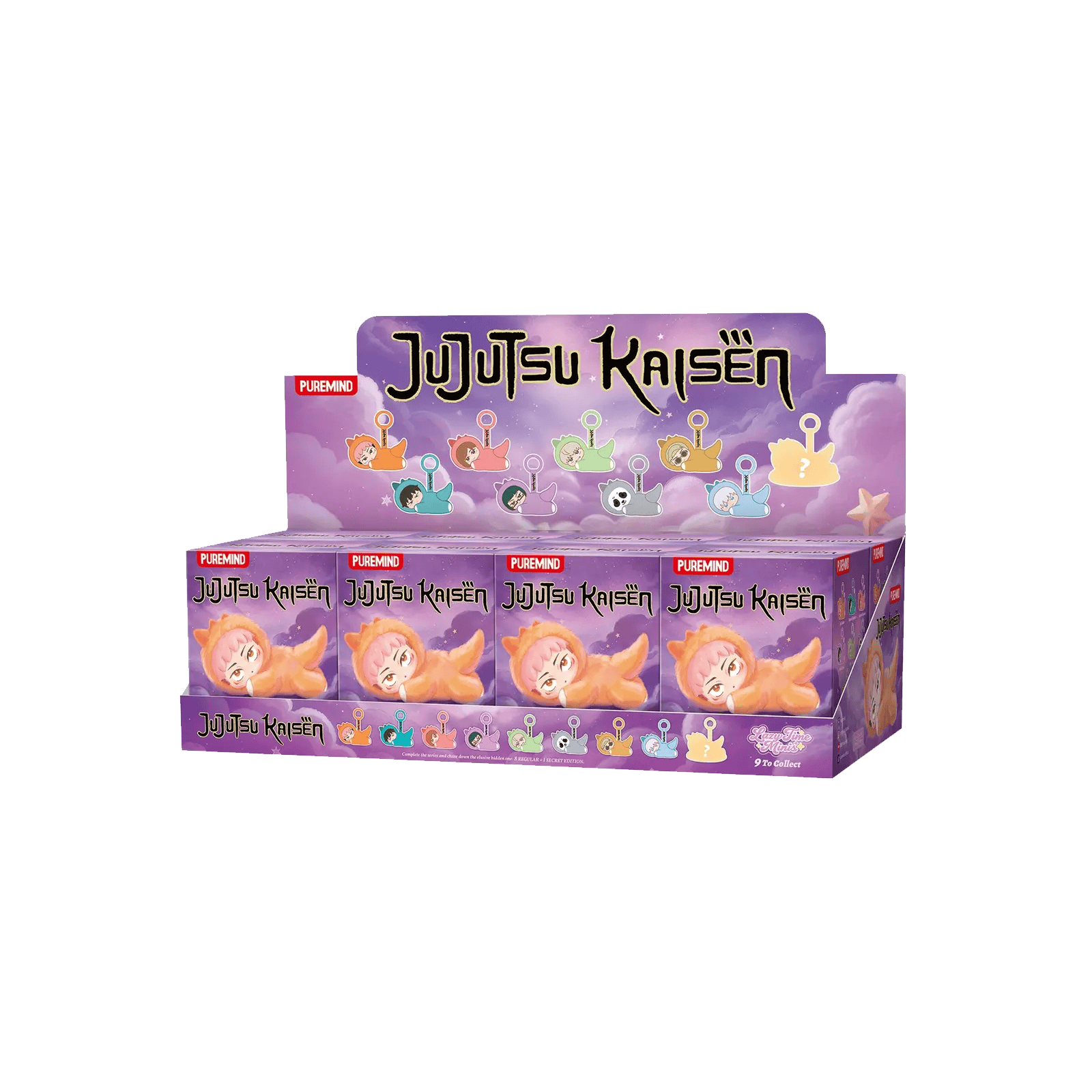 PUREMIND: JUJUTSU KAISEN - LAZY TIME MINIS (ASSORTED)