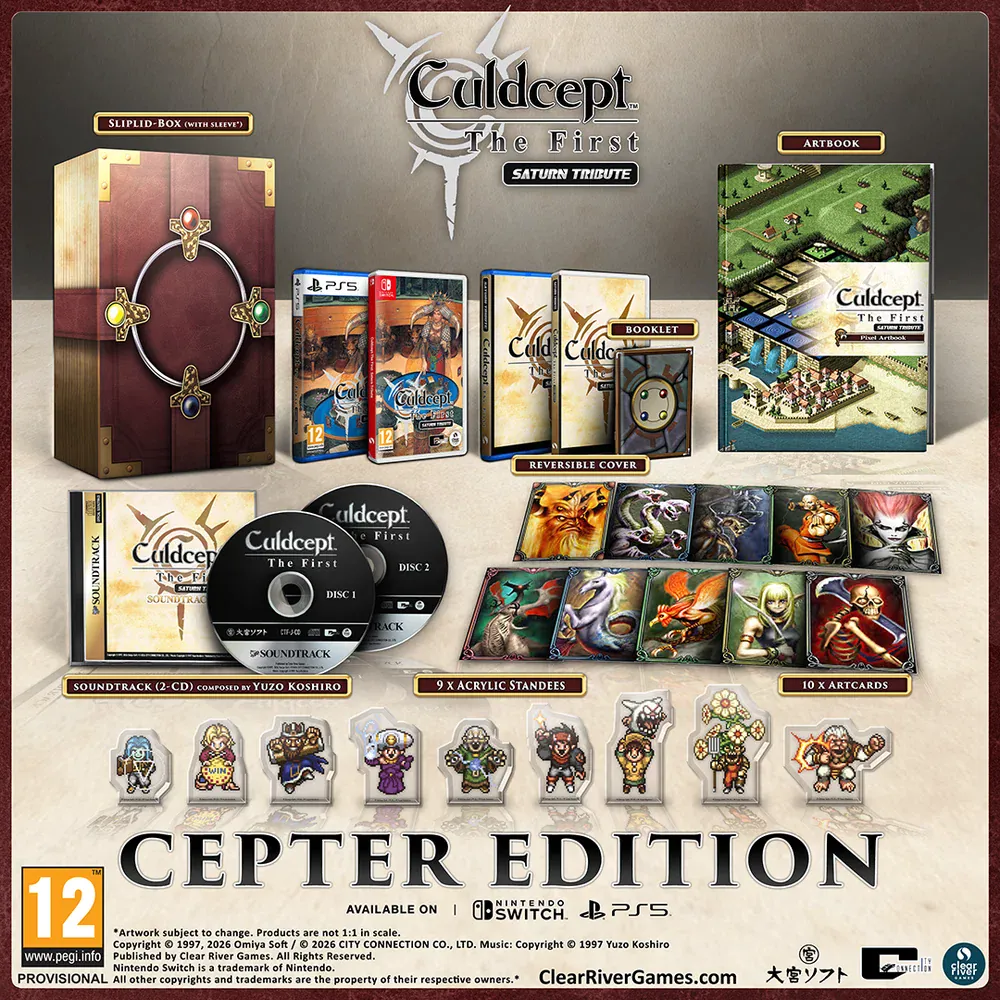Culdcept The First Saturn Tribute - Cepter Edition (Playstation 5)