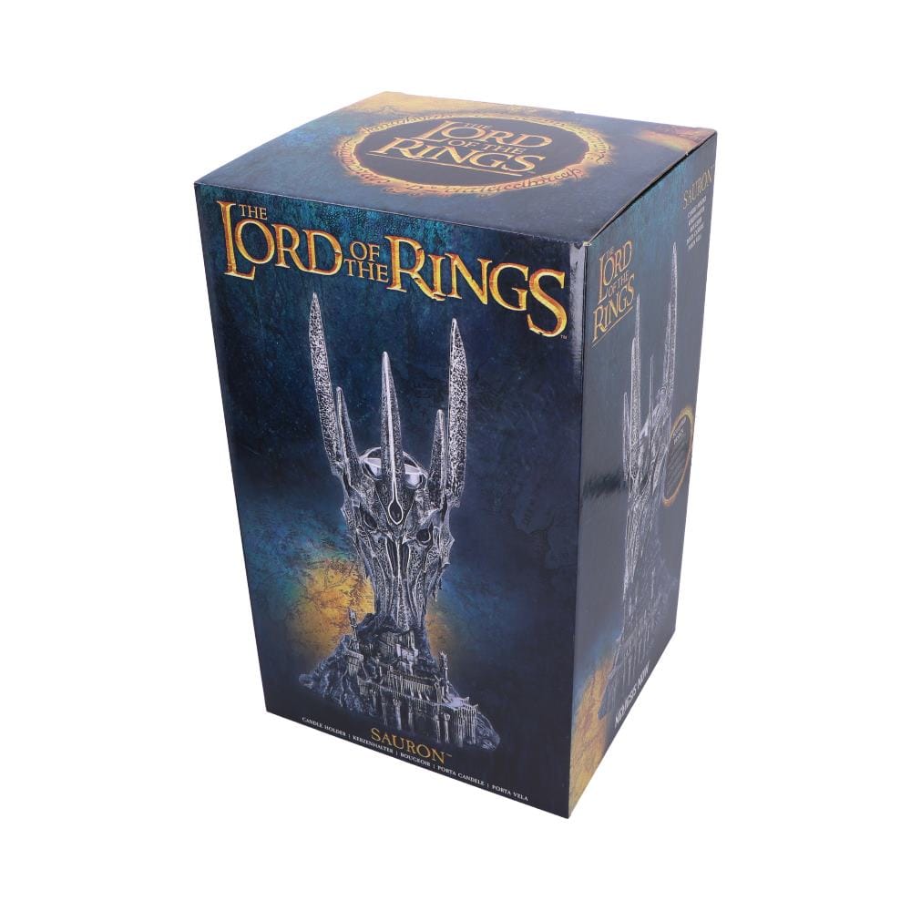 NEMESIS NOW LORD OF THE RINGS SAURON TEA LIGHT svečnik 33CM 801269152970