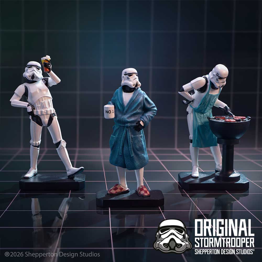 NEMESIS NOW - ORIGINAL STORMTROOPER - LIVING FOR THE WEEKEND 10.5CM