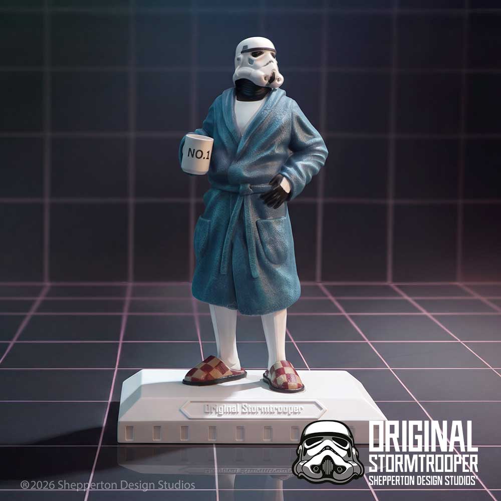NEMESIS NOW - ORIGINAL STORMTROOPER - OFF DUTY 17.8CM